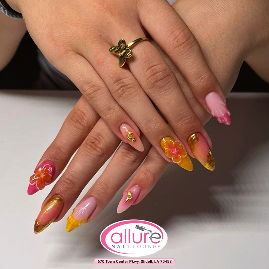 Allure Nail Lounge_Summer nail design